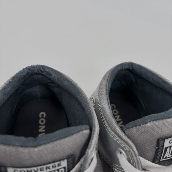 Converse All Star Chuck Taylor High Top Sneakers Shoes Mens 9 Gray Street - Picture 11 of 13